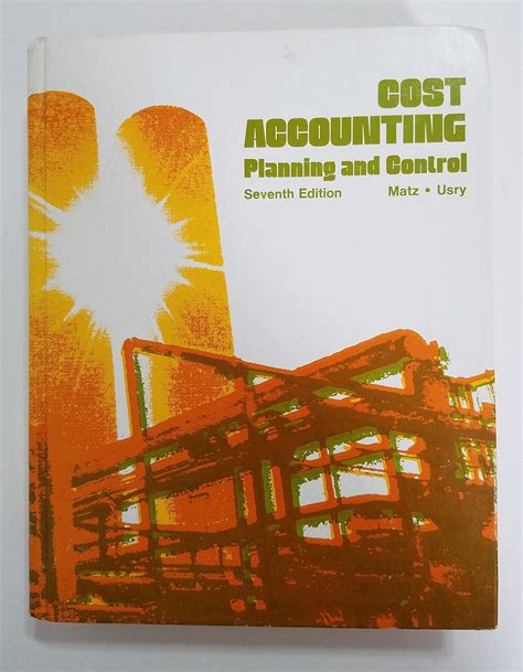 Read Online Matz Usry Cost Accounting 7Th Edition 