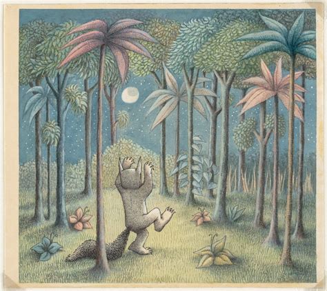 maurice sendak art technique