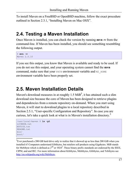 Maven The Definitive
