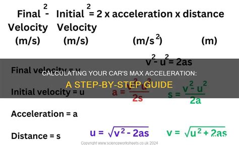 Max Acceleration
