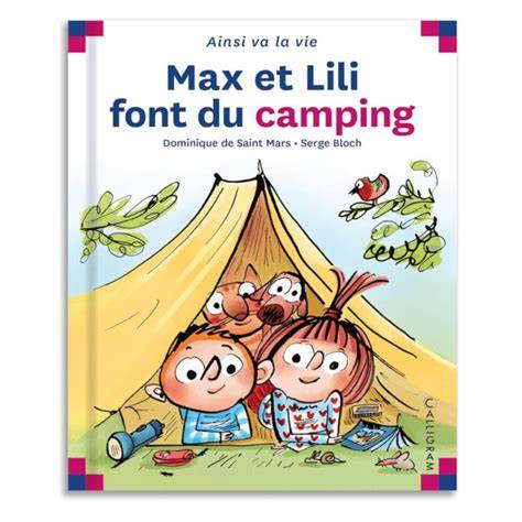 max et lili font du camping tome 102