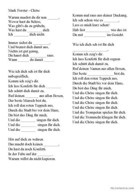 Max Forster Chöre