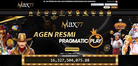 Max77  Situs Slot Online  Agen Slot88 Terpercaya 2023 - Daftar Situs Bandar Slot Pragmatic