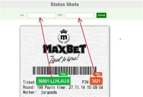 maxbet status tikete