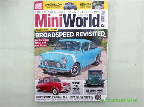 Maximum Mini The Definitive Of Cars Based On The Original Mini