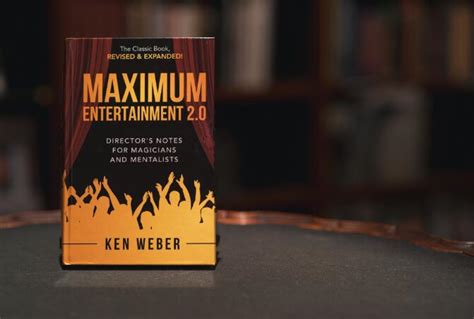Full Download Maximum Entertainment By Ken Weber Pdf Book 