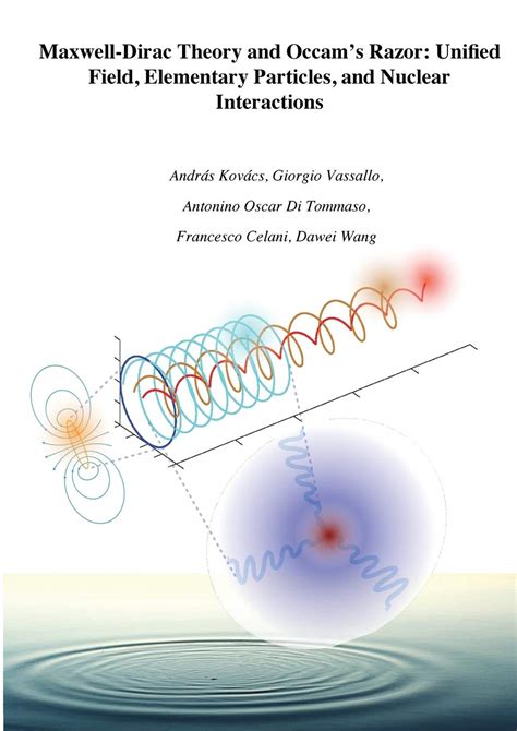 maxwell dirac theory and occam s razor unified fi