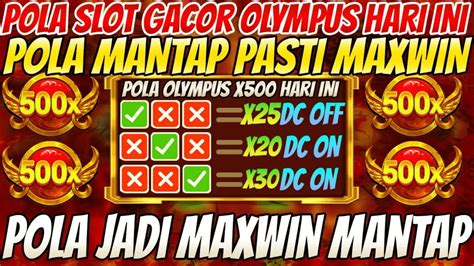 MAXWIN OLYMPUS - KUMPULAN MAXWIN OLYMPUS HARI INI KE #14 BANG TEJO