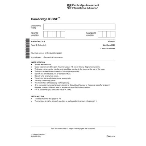 may june 2011 igcse mark schemes