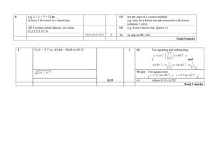 Full Download May 2014 Paper 3H Mathematics Igcse 