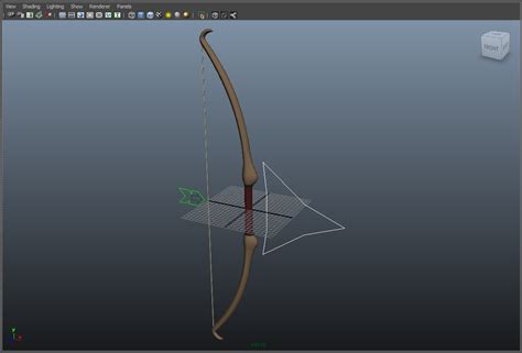 Maya Bow Arrow Asset