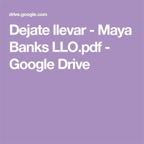 Full Download Maya Banks Google Drive 