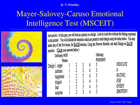 Read Mayer Salovey Caruso Emotional Intelligence Test 