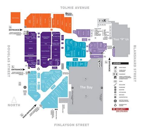 Mayfair Mall Map