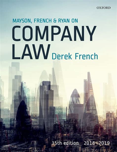 Download Mayson French And Ryan On Company Law 