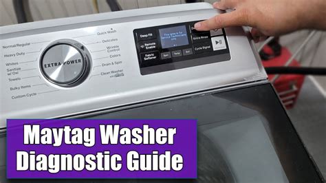 Maytag Front Load Washer Error Code F08 E01