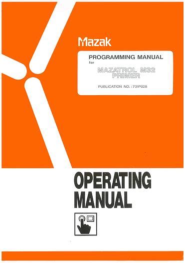 Mazak Cnc Programming Manual Mill