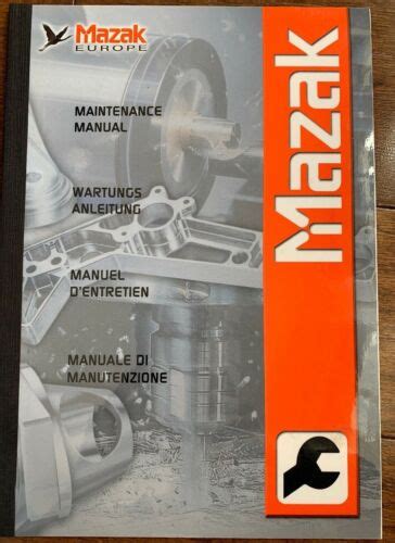 Read Online Mazak Start Up Guide 