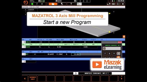 Mazatrol Programming Examples