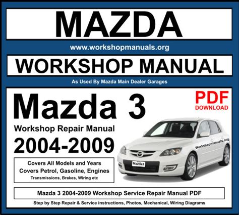 Mazda 3 Workshop