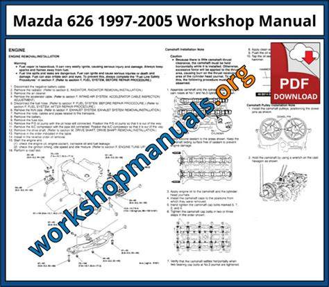 mazda 626 service manual