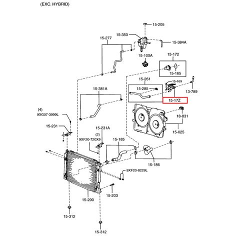 Mazda Tribute Engine Coolant System Diagram