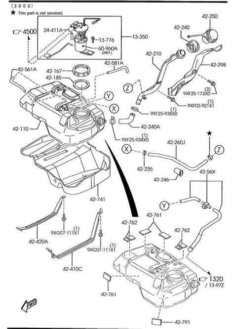 mazda tribute evaporative emissions control system