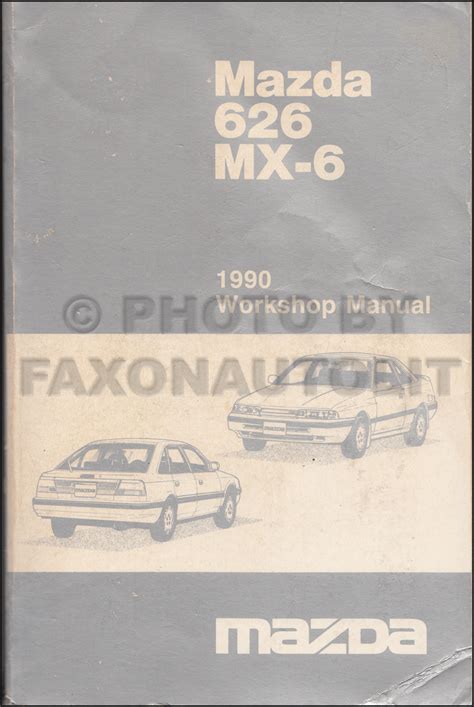 Full Download Mazda 626 1990 User Manual 
