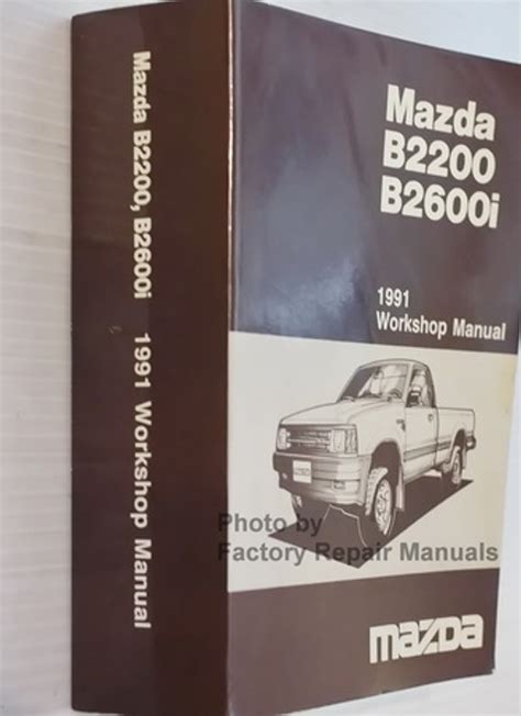 Download Mazda B2600 Workshop Manual 