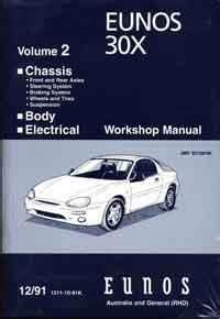 Download Mazda Eunos 30X Workshop Manual 
