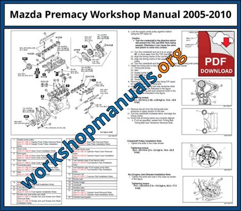 Read Online Mazda Premacy User Guide Instruction 