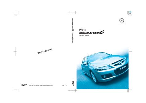 Mazdaspeed 6 Manual
