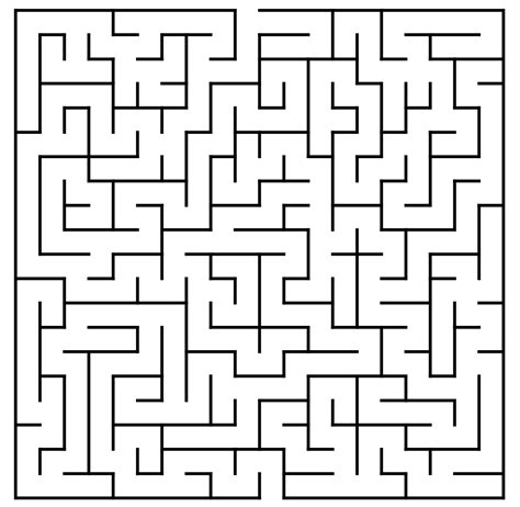 Maze Generator For Kids Arbitrary Shaped Geometric Masked Maze Puzzles For Children - Maze Puzzles For Children