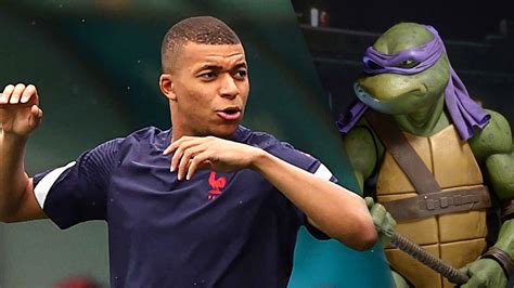 Mbappe Tortuga Ninja
