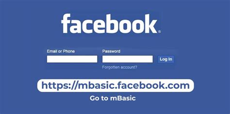 mbasic fb login facebook