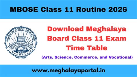 Mbose Class Xi