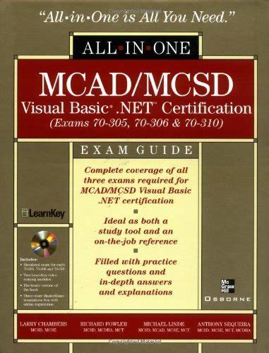 Mcad Mcsd Visual Basicnet Certification All In One Exam Guide Exams 70 305 70 306 70 310