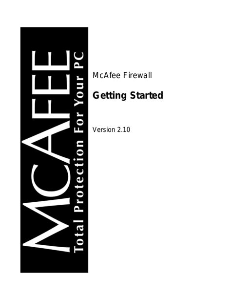 Full Download Mcafee User Manual 