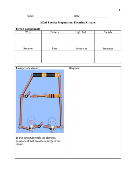 Mcas Physics Review Packet 5 Key