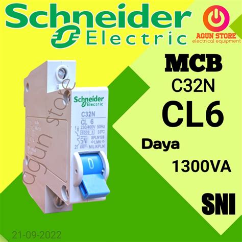 mcb c32n cl6 berapa ampere