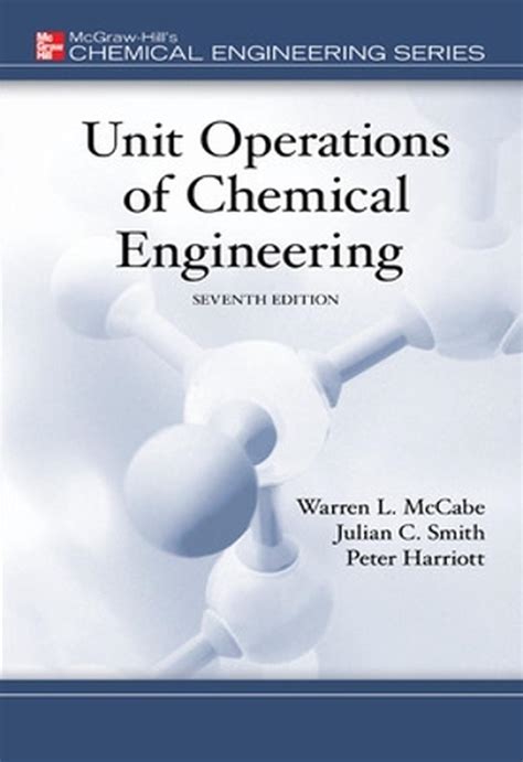 Read Mccabe Smith Unit Operations Of Chemical Engineering 