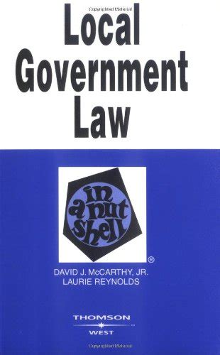 Full Download Mccarthy Reynolds Local Government Nutshell 
