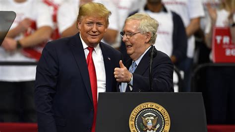 Mcconnell Endorses Trump After Years Of Acrimony Between Before After And In Between - Before After And In Between