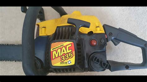 Mcculloch 335 Chainsaw