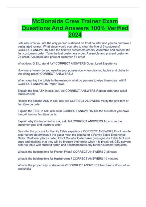 Read Mcdonalds Lms Test Answers 