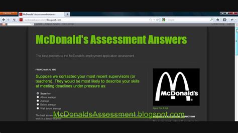 Full Download Mcdonalds Service Unit Test Answers 