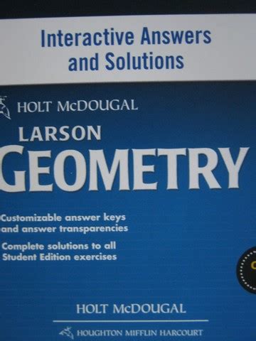 Read Mcdougal Geometry Answer Key Ohio Edition Larson 