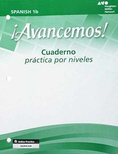 Full Download Mcdougal Littell Avancemos Cuaderno Practica Por Niveles Student Workbook With Review Bookmarks Level 2 Spanish Edition Workbook Edition By Na Not Available Published By Mcdougal Littel Paperback 
