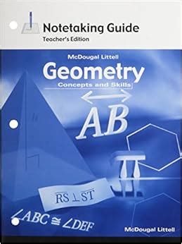 Read Mcdougal Littell Geometry Notetaking Guide Answers File Type Pdf 