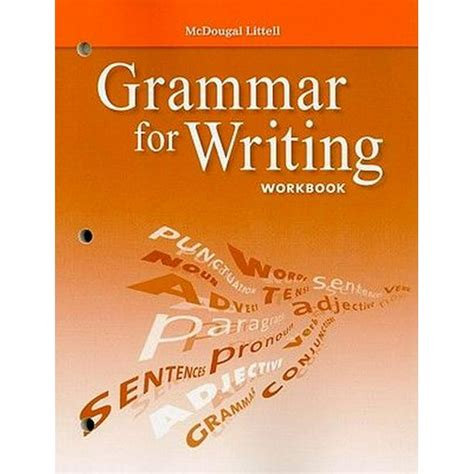 Full Download Mcdougal Littell Grammar For Writing Workbook Answers Grade 9 